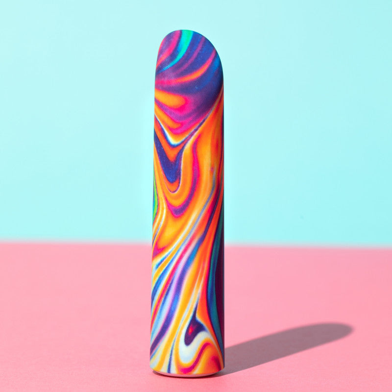 Limited Addiction Psyche Power Vibe (Rainbow) – USB Rechargeable Vibrator 10.2 cm > Vibrators > Mini Vibrators