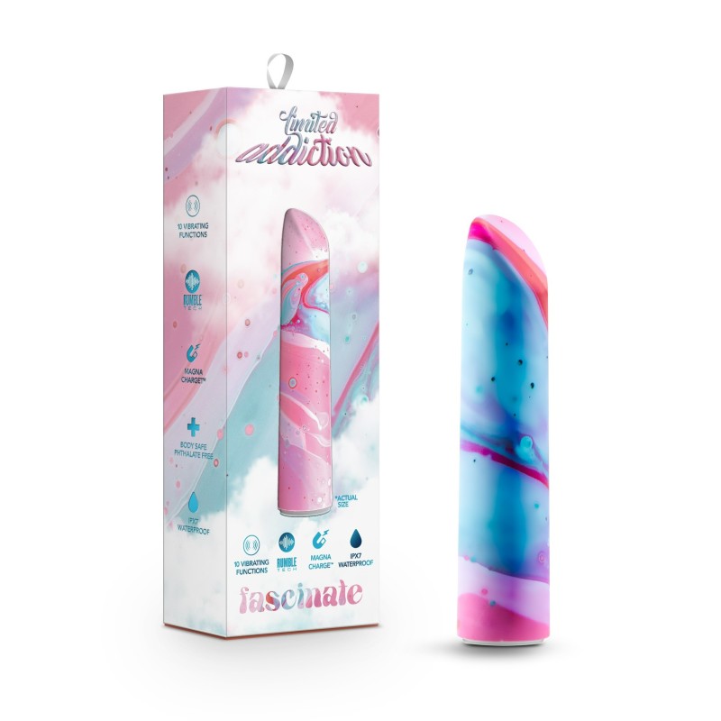 Limited Addiction Fascinate Power Vibe Wireless Vibrator Peach BULLETS