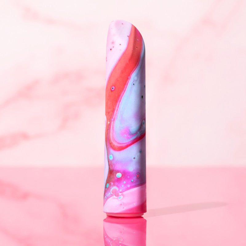 Limited Addiction Fascinate Power Vibe Wireless Vibrator Peach BULLETS