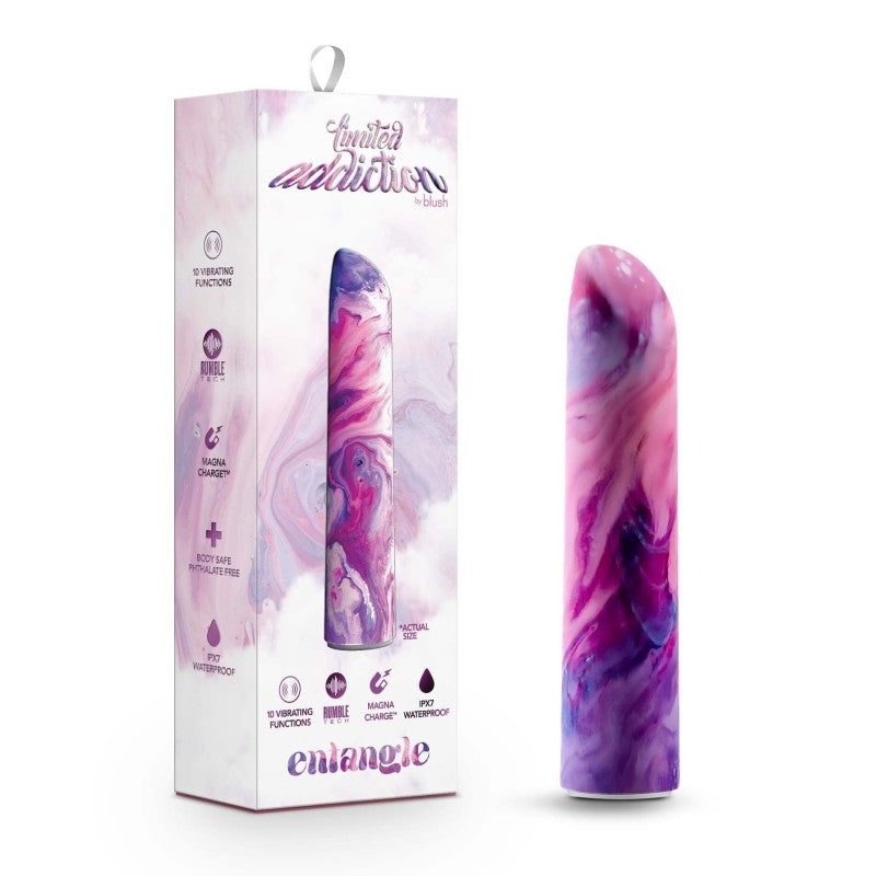 Limited Addiction Entangle Power Vibe (Lilac) – USB Rechargeable Bullet Vibrator 10.2 cm Coloured > Vibrators > Mini Vibrators Main image