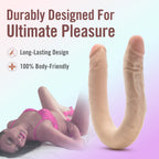 Dr Skin Plus 16.5 Inch Posable Double Dong 42 Centimeter Dual Ended Dildo > Dildos > Double Dildos