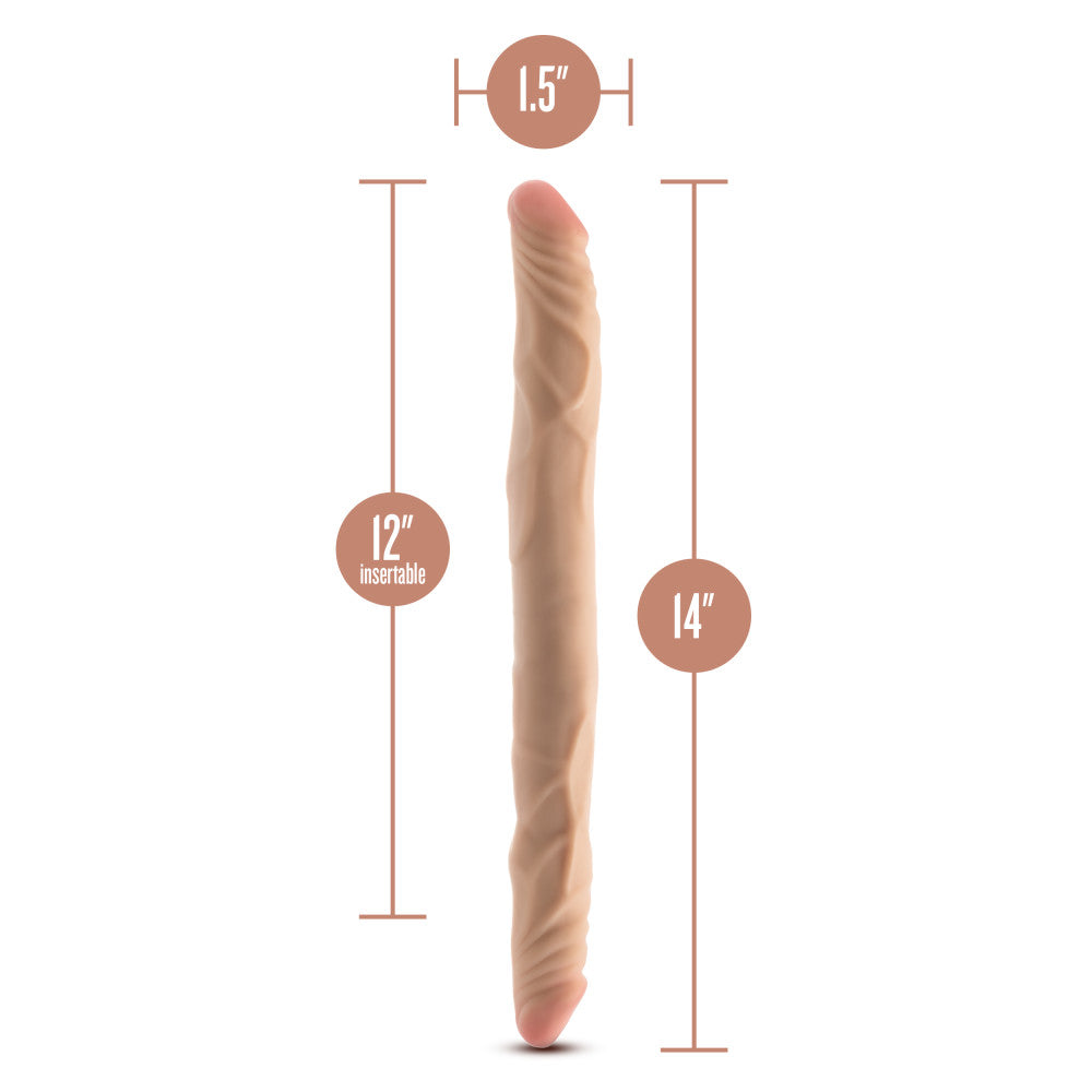 Dr Skin Plus 14 Inch Posable Double Dong 35.5 cm Double Dong Double Dongs