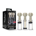 Temptasia Nipple and Clit Twist Suckers 3 Piece Set > Sex Toys > Nipple Suckers