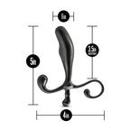 Anal Adventures Prostate Stimulator Black Hands-Free Sex Toy > Anal Range > Prostate Plugs