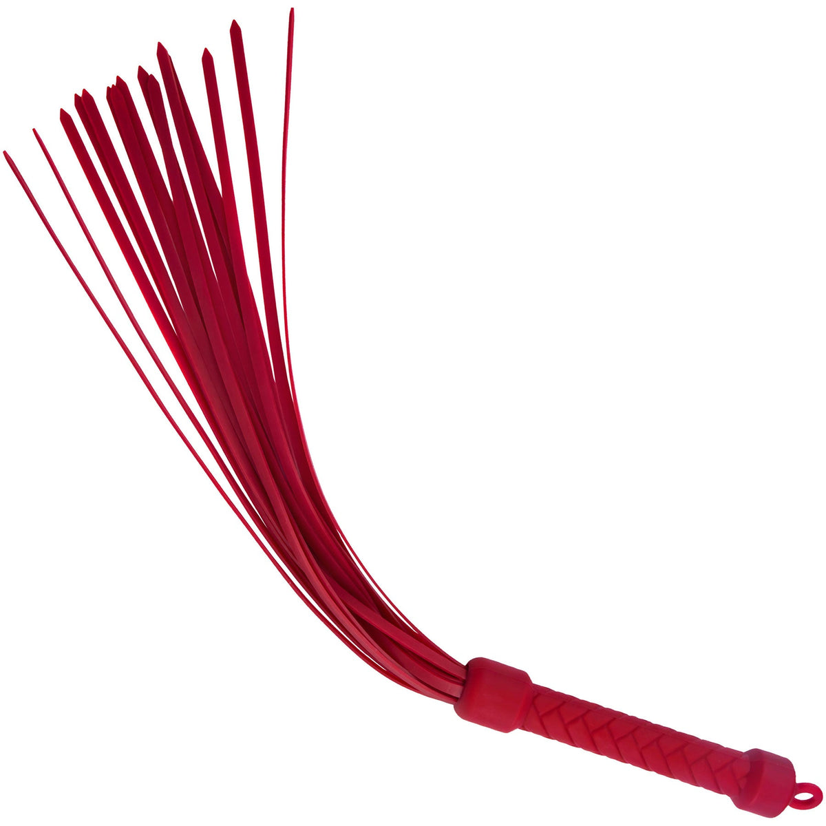 Temptasia Ardor – Silicone Flogger - Red > Bondage Gear > Whips & Floggers