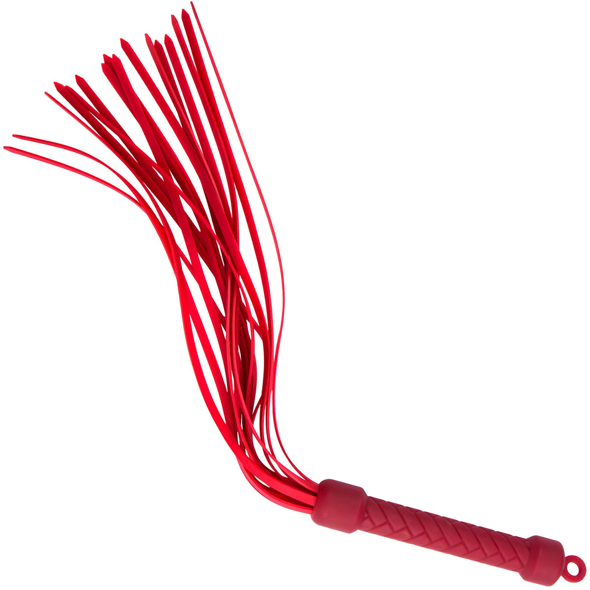 Temptasia Ardor – Silicone Flogger - Red > Bondage Gear > Whips & Floggers