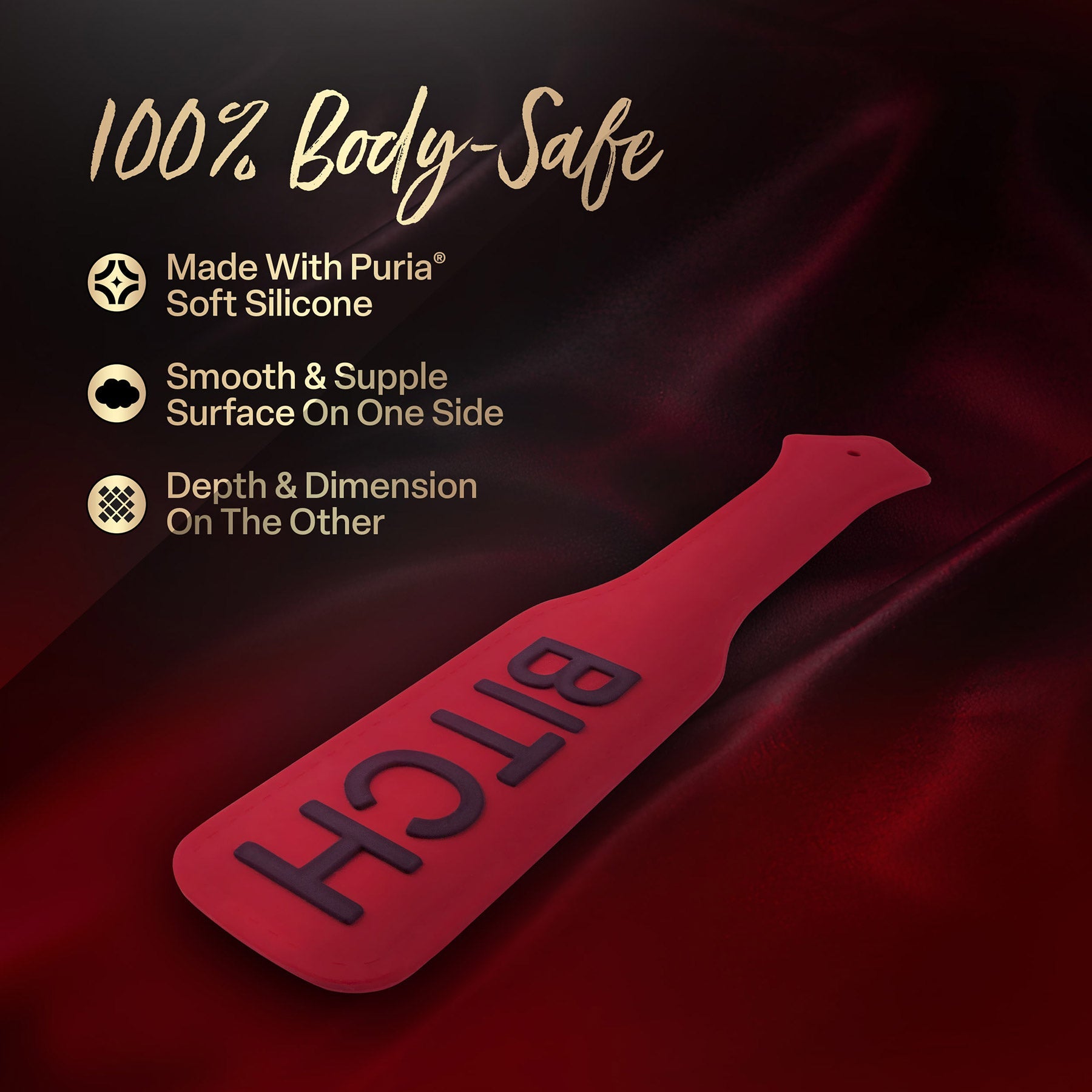 Temptasia Ardor – Body-Safe Silicone Impact Paddle > Bondage Gear > Paddles