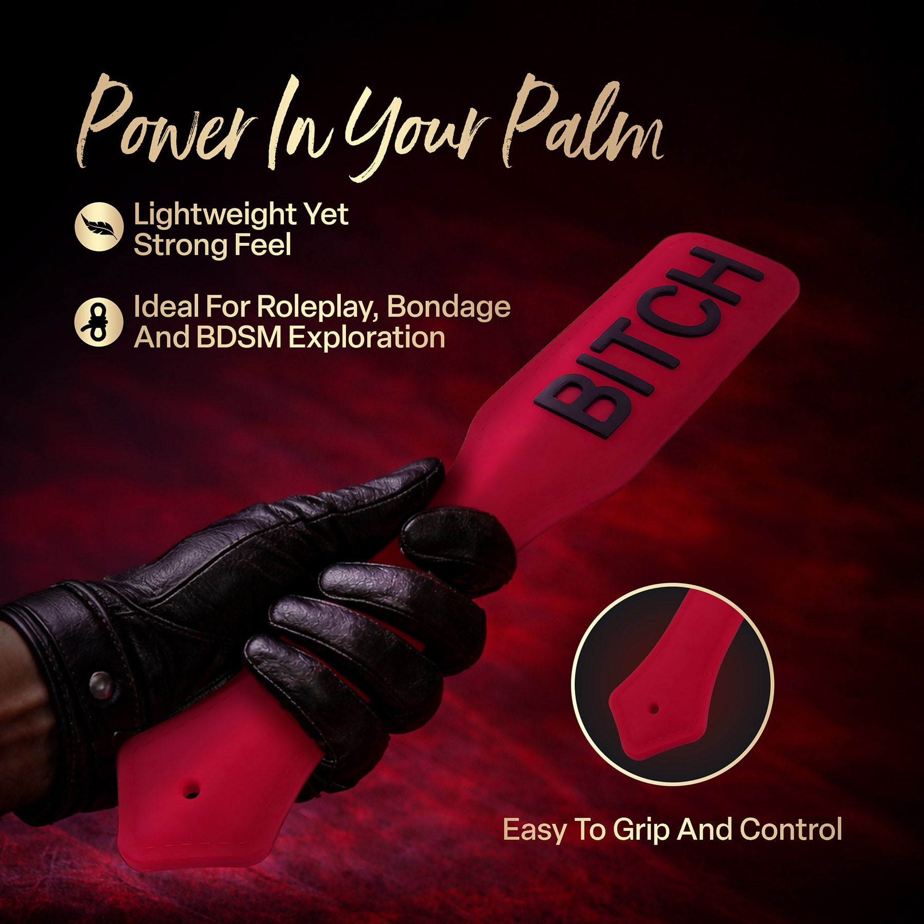 Temptasia Ardor – Body-Safe Silicone Impact Paddle > Bondage Gear > Paddles
