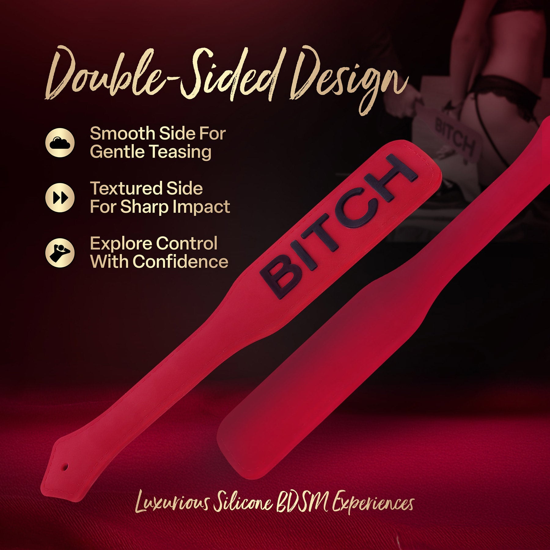 Temptasia Ardor – Body-Safe Silicone Impact Paddle > Bondage Gear > Paddles