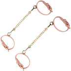 Temptasia Ardor Wrist and Ankle Restraints – Body-Safe Silicone Restraint Set - Soft Pink > Bondage Gear > Restraints