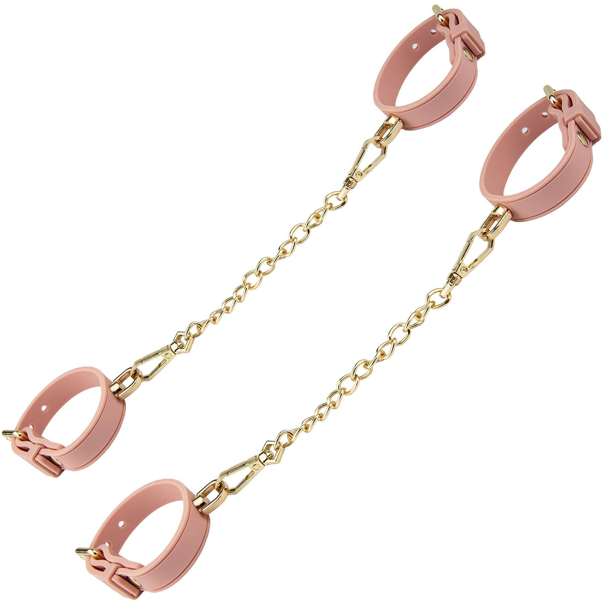 Temptasia Ardor Wrist and Ankle Restraints – Body-Safe Silicone Restraint Set - Soft Pink > Bondage Gear > Restraints