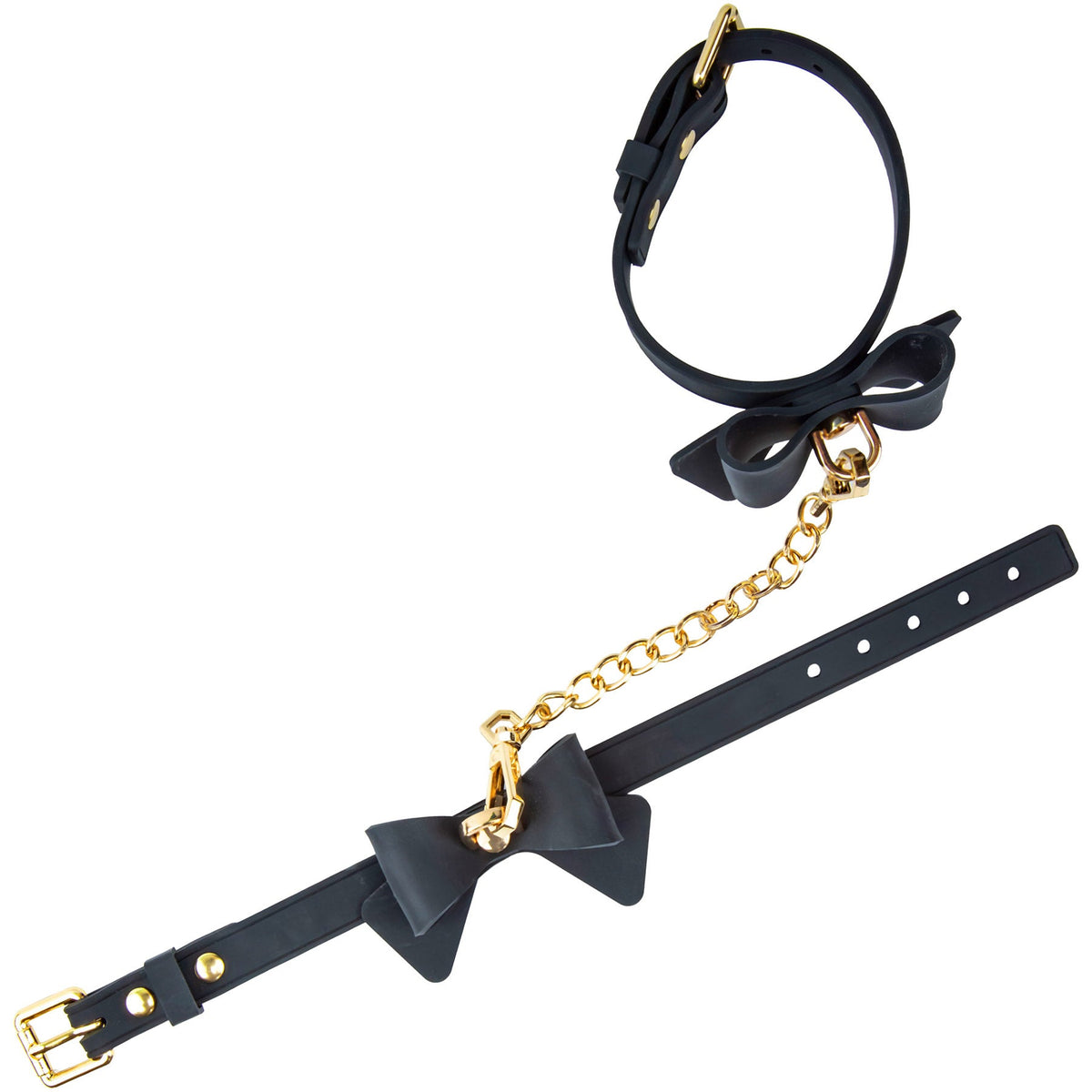 Temptasia Ardor Wrist and Ankle Restraints with Bowtiew Detail – Body-Safe Silicone Restraint Set > Bondage Gear > Restraints