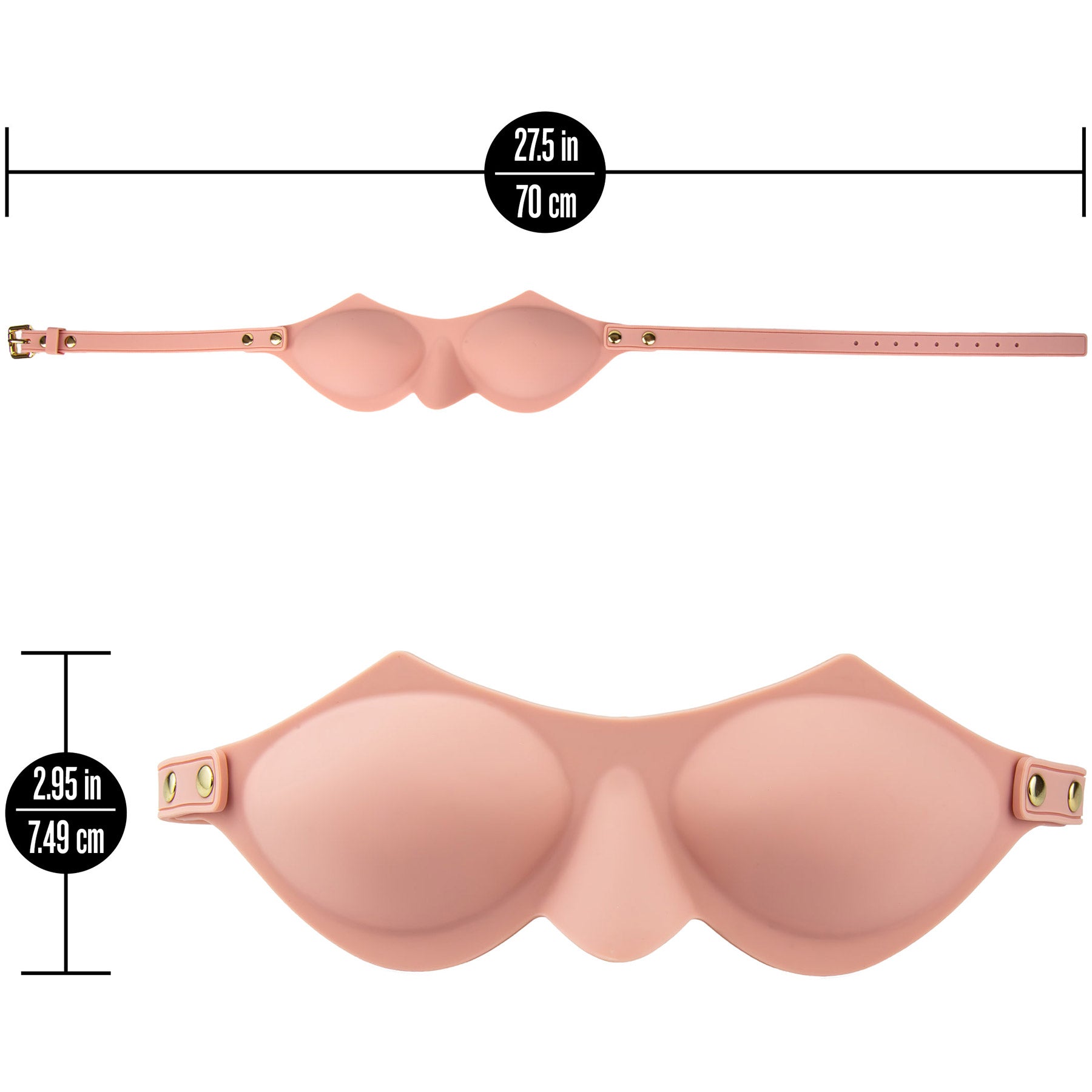 Temptasia Ardor - Blindfold - Pink > Bondage Gear > Blindfolds