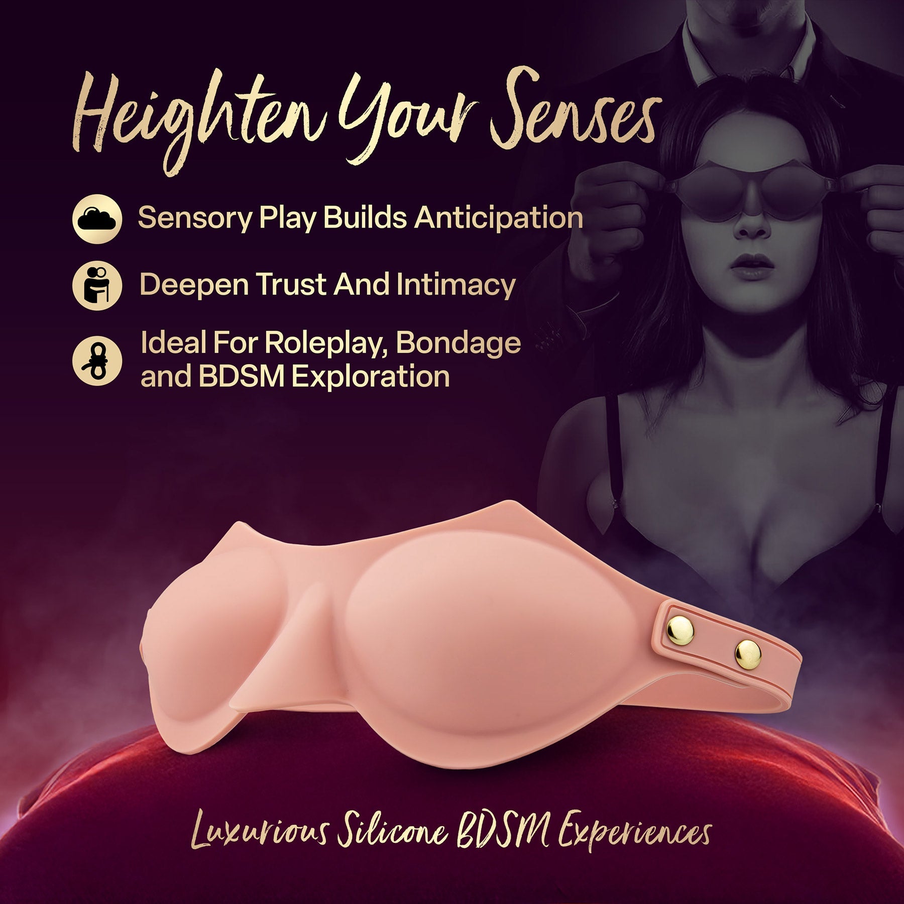 Temptasia Ardor - Blindfold - Pink Secondary image