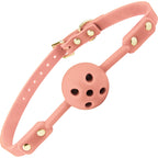 Temptasia Ardor – Breathable Silicone Ball Gag with Adjustable Strap - Pink > Bondage Gear > Gags and Bits
