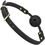 Temptasia Ardor – Breathable Silicone Ball Gag -Black > Bondage Gear > Gags and Bits