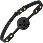 Temptasia Ardor – Breathable Silicone Ball Gag -Black > Bondage Gear > Gags and Bits