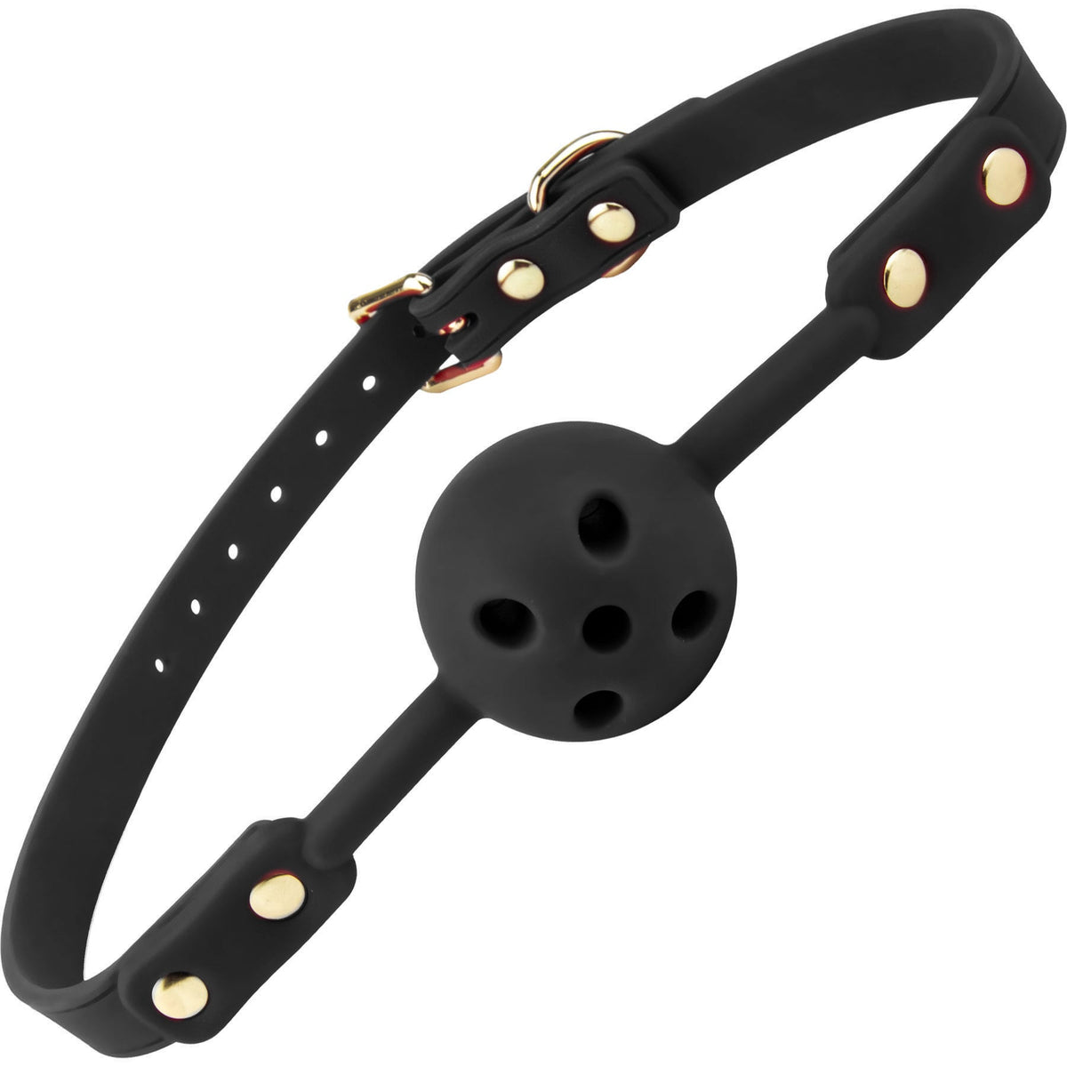 Temptasia Ardor – Breathable Silicone Ball Gag -Black > Bondage Gear > Gags and Bits