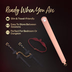 Temptasia Ardor – Silicone Slapper - Pink > Bondage Gear > Paddles