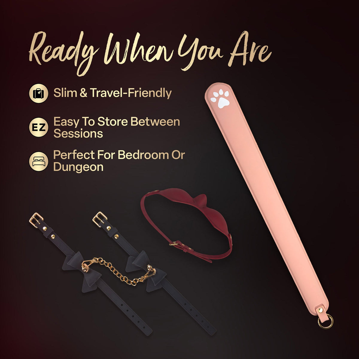 Temptasia Ardor – Silicone Slapper - Pink > Bondage Gear > Paddles