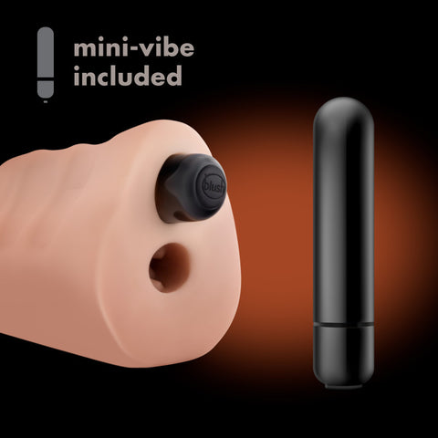 M Elite Soft and Wet Annabella Vibrating Vagina Stroker Strokers - Auto