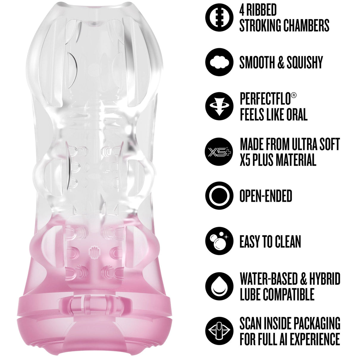 Enlust Candice – AI-Enhanced Stroker Toy > Sex Toys For Men > Masturbators > Vibrating