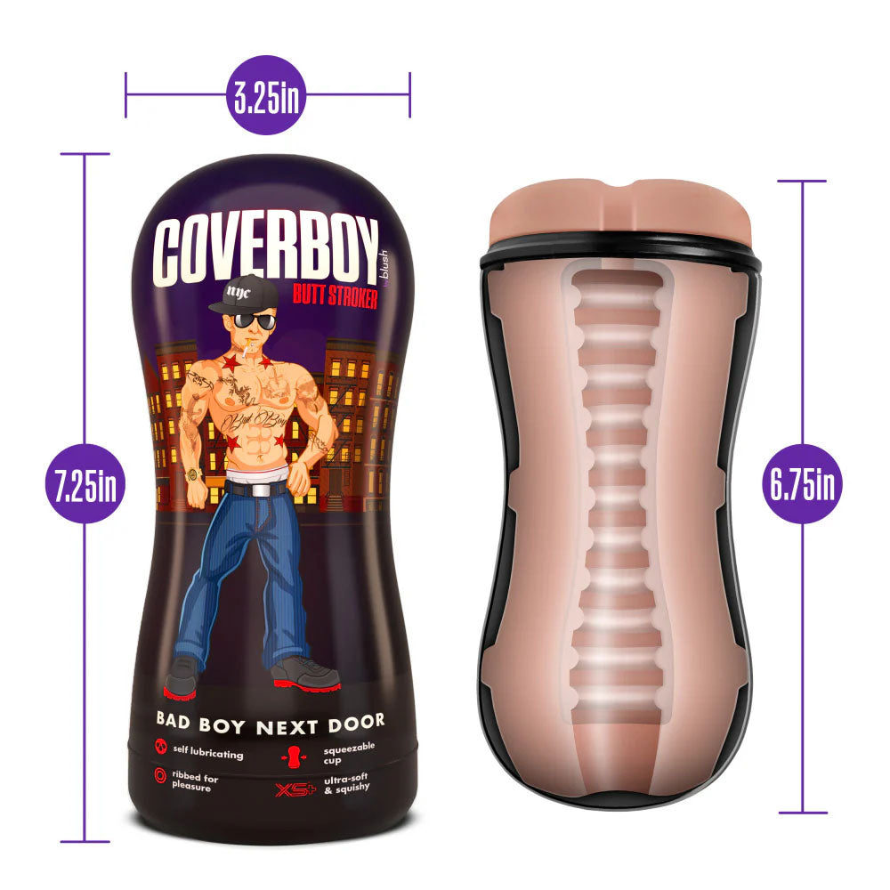 Loverboy Bad Boy Next Door Pocket Stroker for Ultimate Pleasure Masturbation Aids for Males