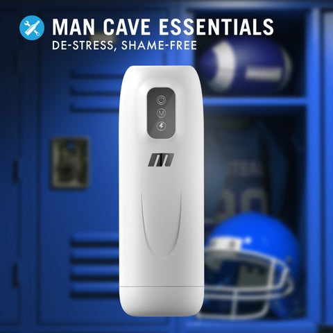 M for Men Robo-Bator White Vibrating Male Masturbator Toy > Sex Toys For Men > Masturbators > Vibrating