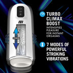M for Men Robo-Bator White Vibrating Male Masturbator Toy > Sex Toys For Men > Masturbators > Vibrating