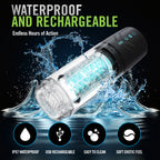 M for Men Whirlwind Pro Black Male Masturbator > Sex Toys For Men > Masturbators > Vibrating