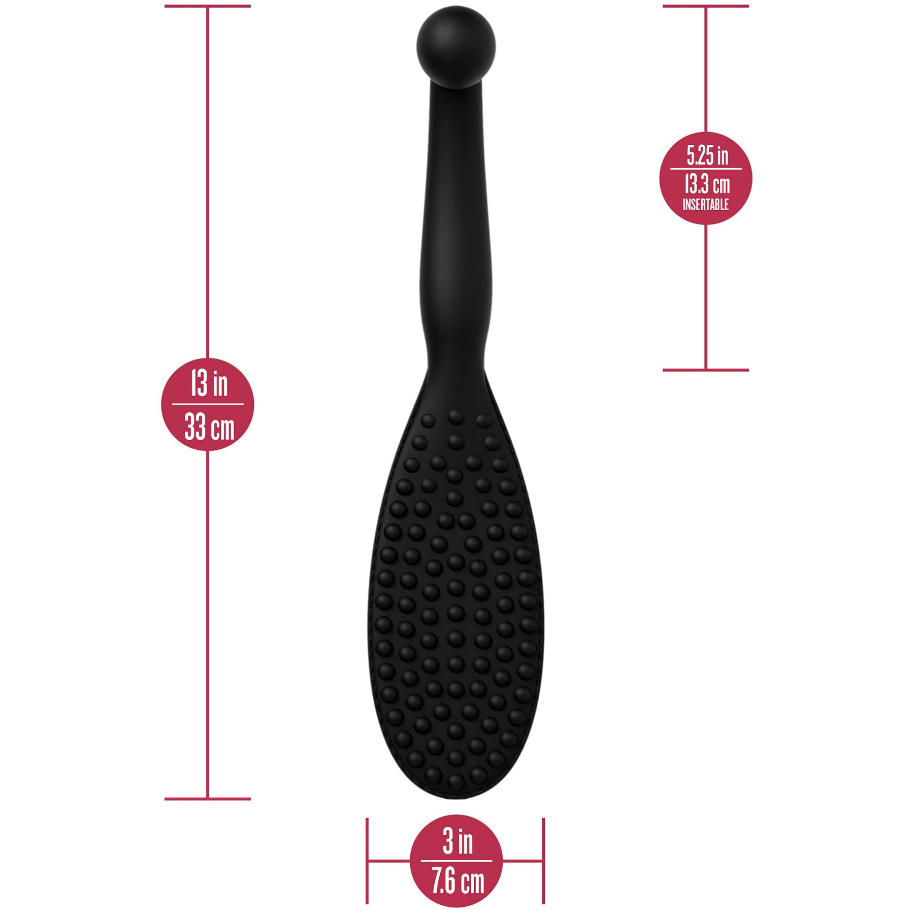 Temptasia Governess Dual-Ended Paddle – Impact and Sensation > Bondage Gear > Paddles