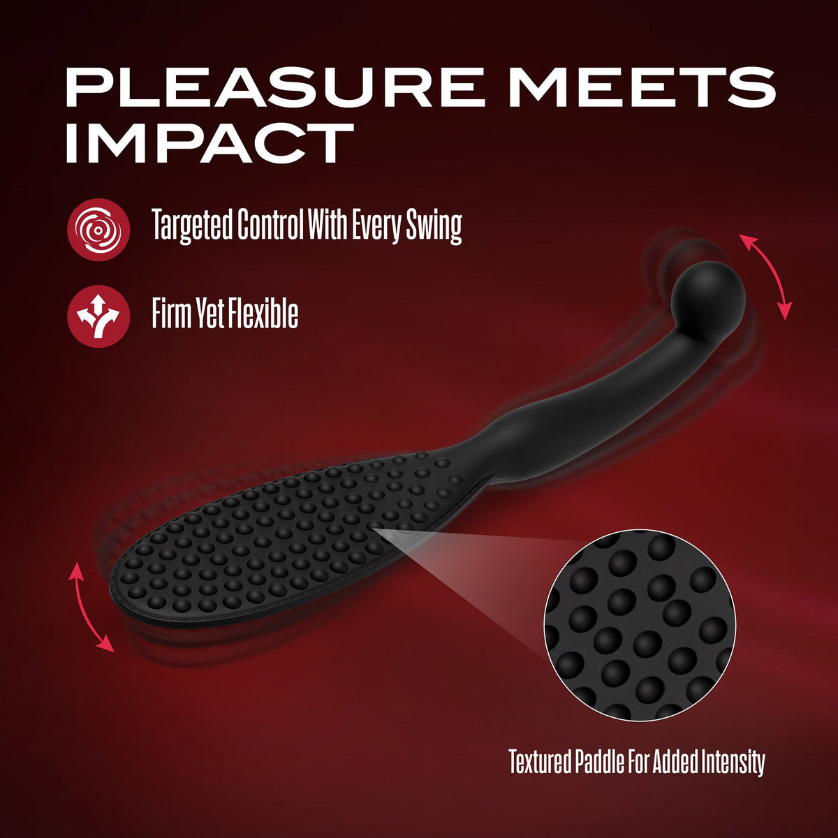 Temptasia Governess Dual-Ended Paddle – Impact and Sensation > Bondage Gear > Paddles