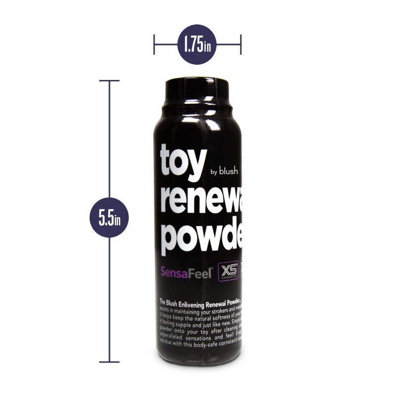 Blush Toy Renewal Powder 96g for TPE/TPR Adult Toys Toy Cleaners