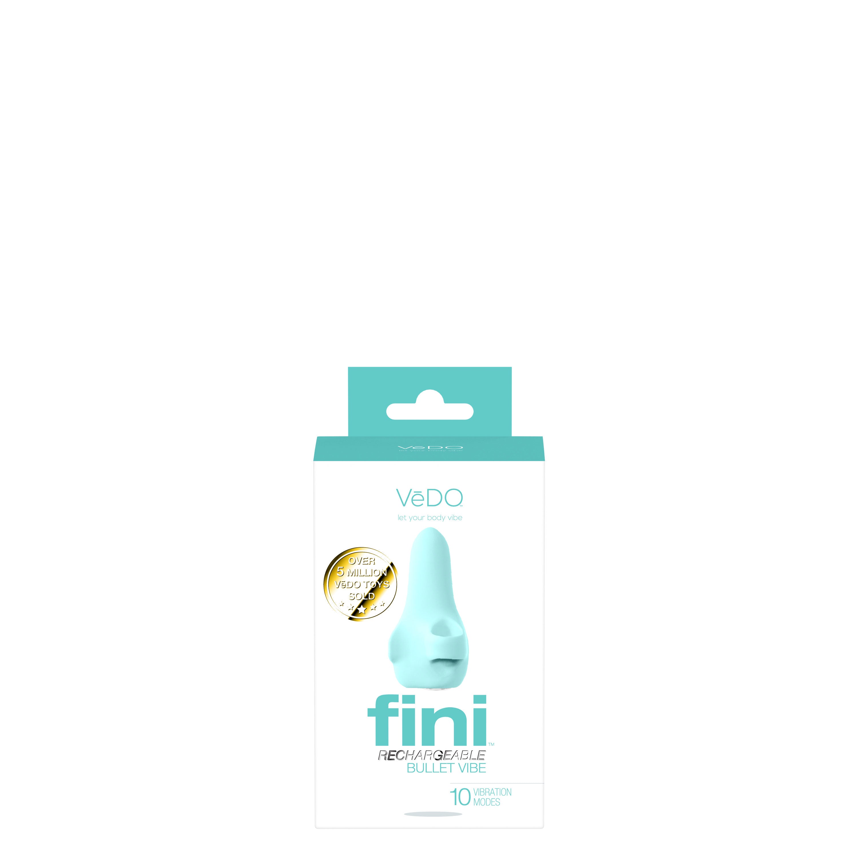 Fini Bullet Vibrator in Turquoise > Vibrators > Finger Vibrators