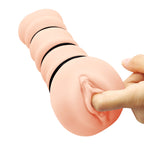 Ressi Flesh 3D Vagina (White) – Realistic Masturbator Sleeve > Sex Toys For Men > Masturbators > Manual