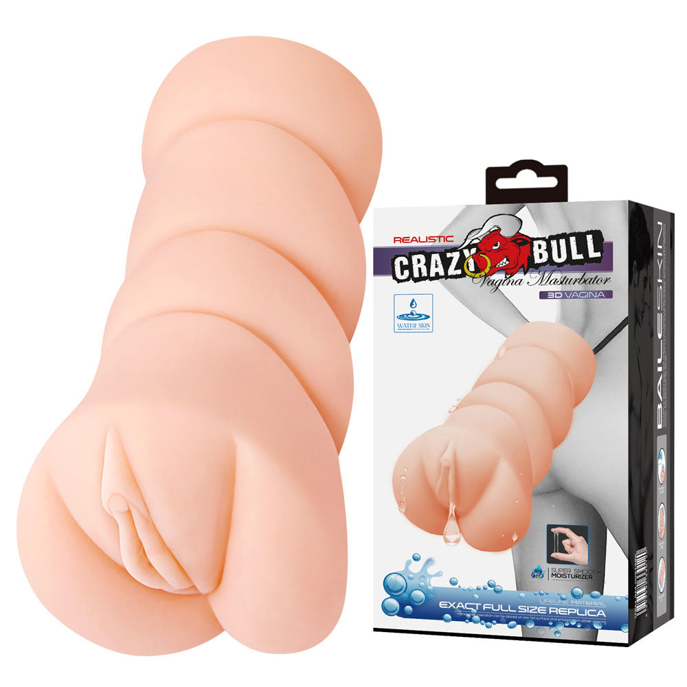 Crazy Bull Vagina Masturbator – Realistic Tight G-Spot Masturbator Sleeve > Sex Toys For Men > Masturbators > Manual