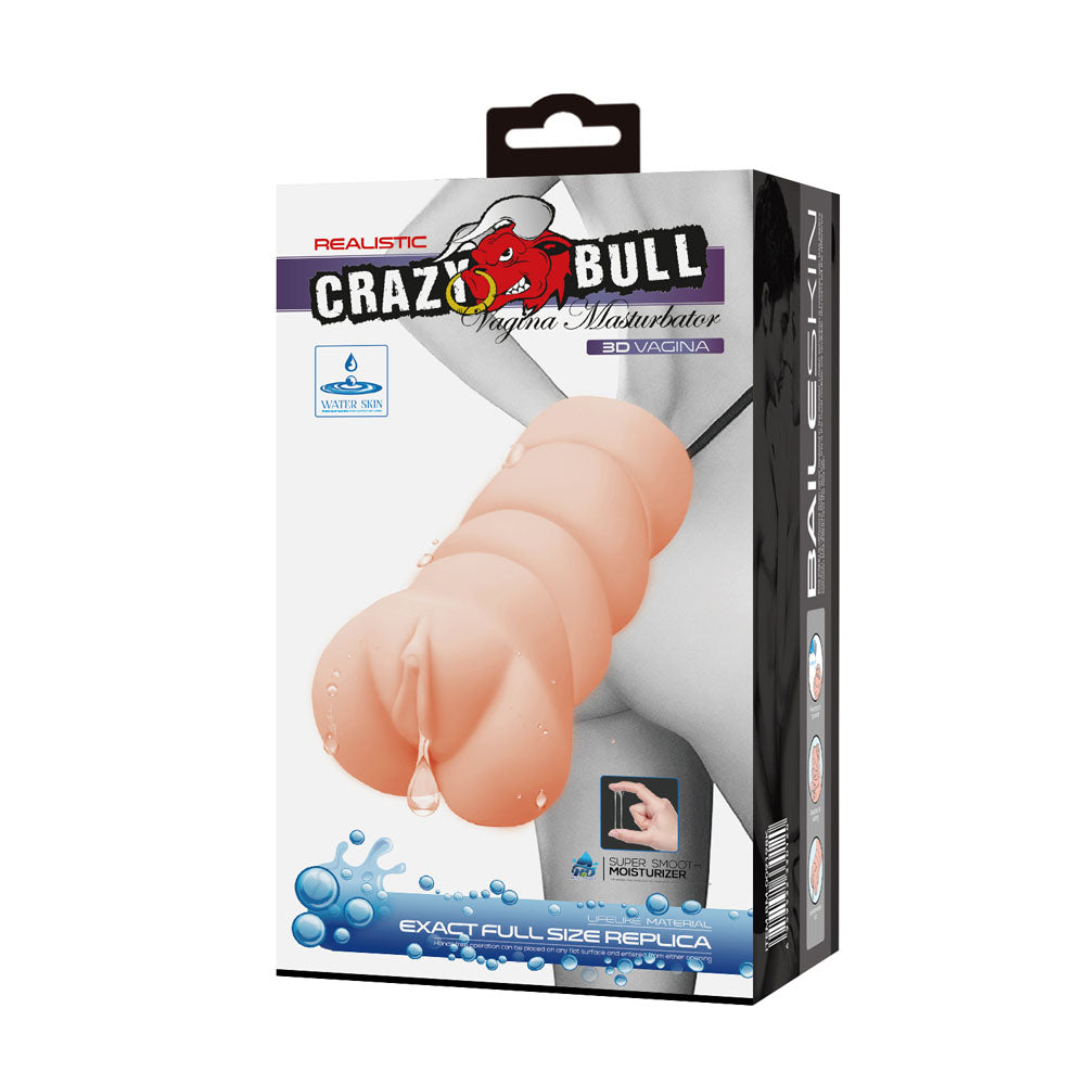 Crazy Bull Vagina Masturbator – Realistic Tight G-Spot Masturbator Sleeve > Sex Toys For Men > Masturbators > Manual
