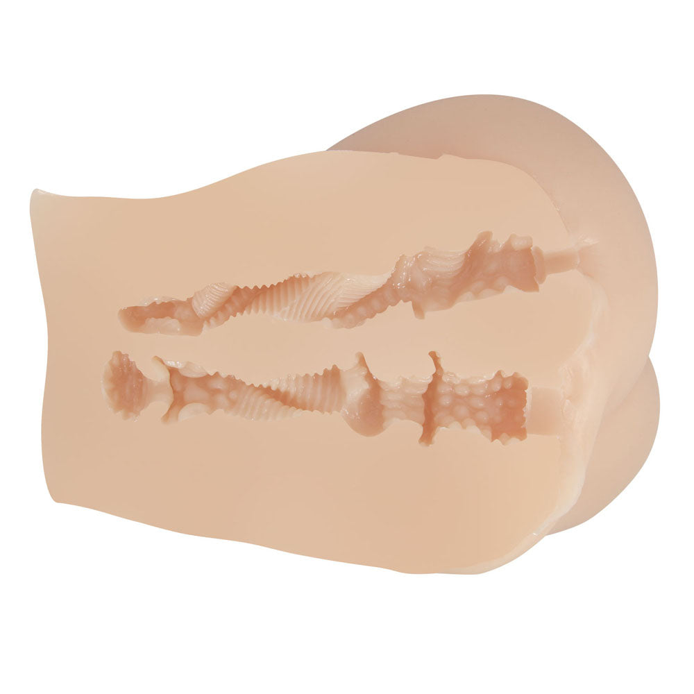 Crazy Bull Emilia Vibrating Torso Masturbator 12 Inch Realistic Skin Color > Sex Toys For Men > Assbators
