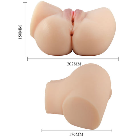 Crazy Bull Emilia Vibrating Torso Masturbator 12 Inch Realistic Skin Color > Sex Toys For Men > Assbators