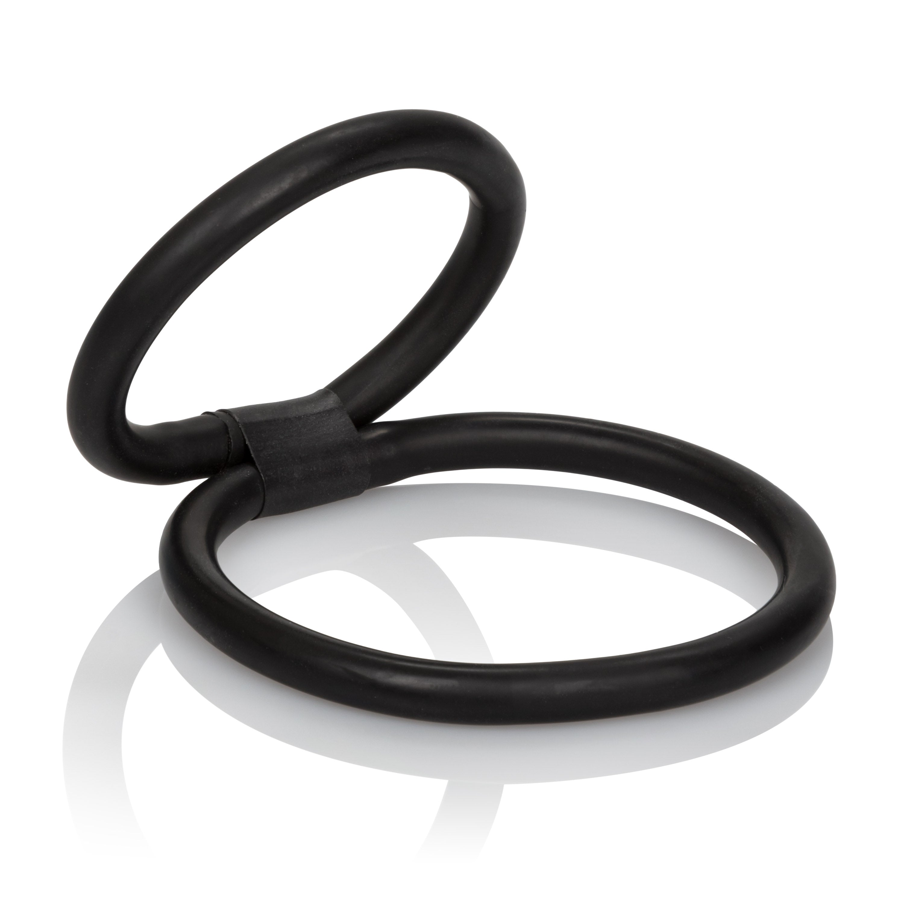 CalExotics Quick Release Double Helix – Dual-Ring Stamina Enhancer > Cock Ring > Single
