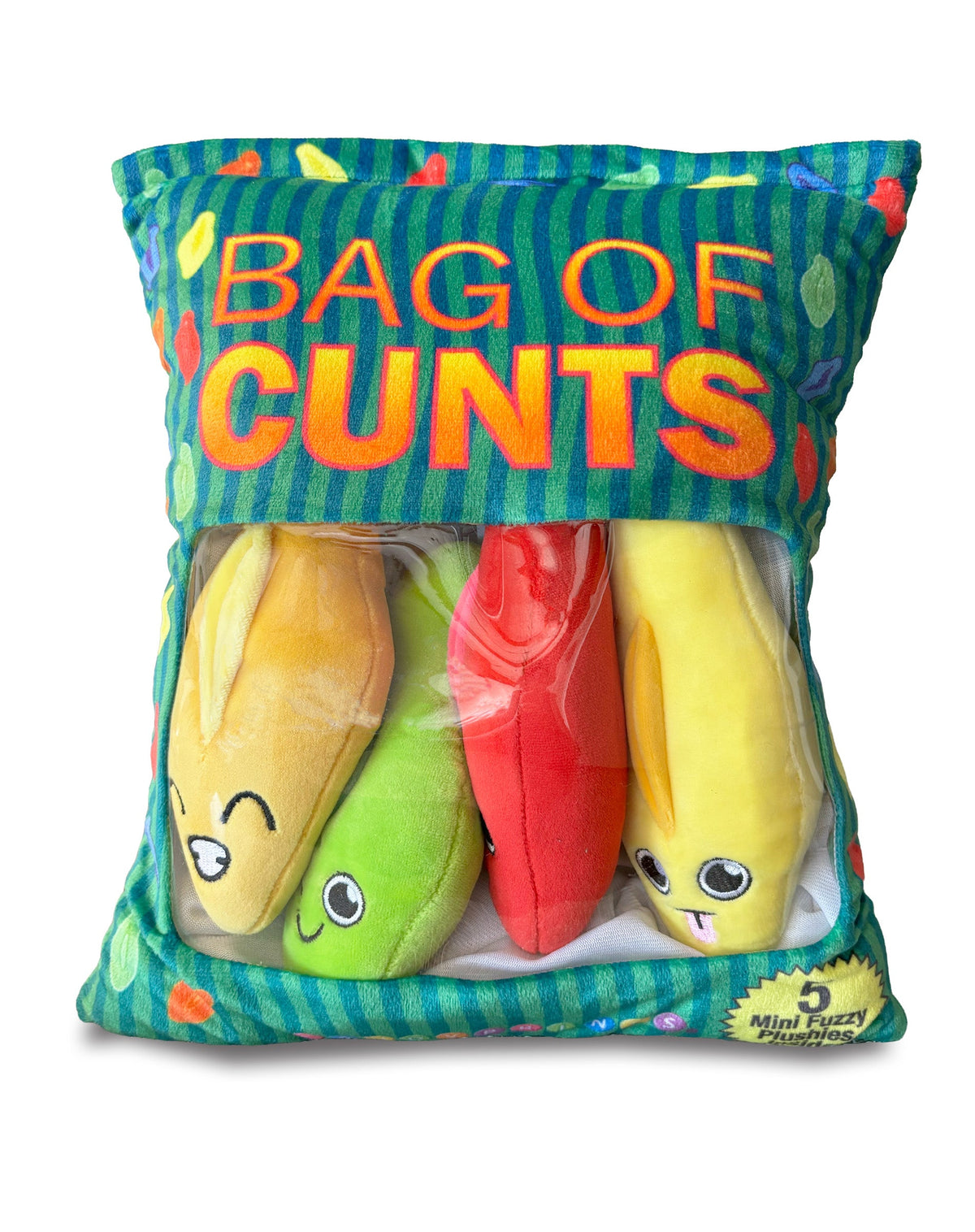 Little Genie Bag of Cunts Plushy Pillows – 5-Piece Pillow Set > Novelties > Gag Gifts