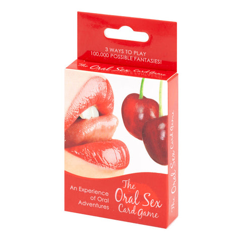 The Oral Sex Card Game with 50 Unique Positions Default Title Gag Gifts & Novelties