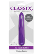 Classix Rocket Bullet Metallic Purple 8.9 cm Vibrating Bullet > Vibrators > Mini Vibrators