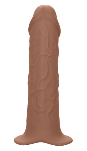 Performance Maxx Life-Like Extension with Harness Brown 2 Inch Length STRAP-ONS