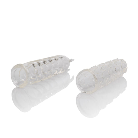 CalExotics Silicone Finger Teasers Soft Stretch-To-Fit Sleeves Finger Stimulator