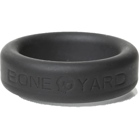 Boneyard Silicone Cock Ring 30mm Black Cockrings