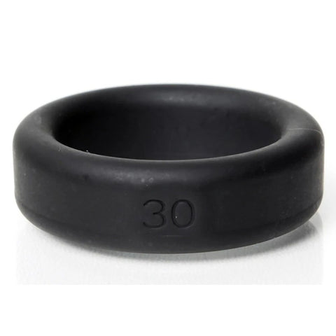Boneyard Silicone Cock Ring 30mm Black Cockrings