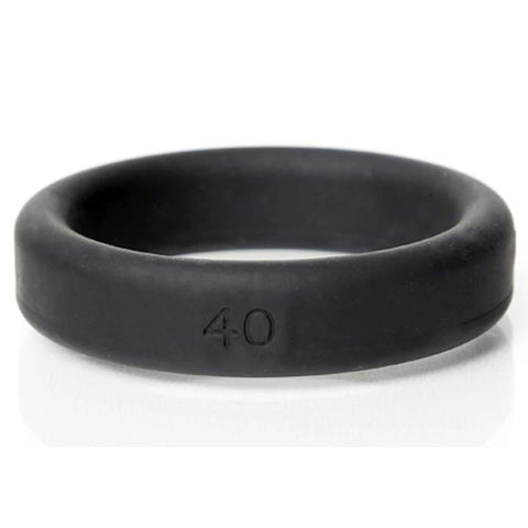 Boneyard Silicone Ring 40mm Black for Men Cockrings