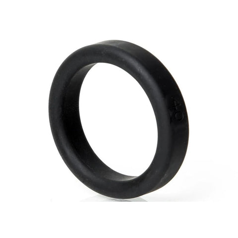 Boneyard Silicone Ring 40mm Black for Men Cockrings