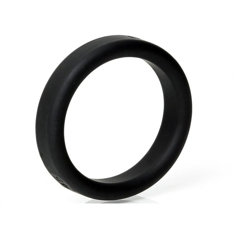Boneyard Silicone Ring 45mm in Black - Comfortable and Durable > Cock Ring > Single